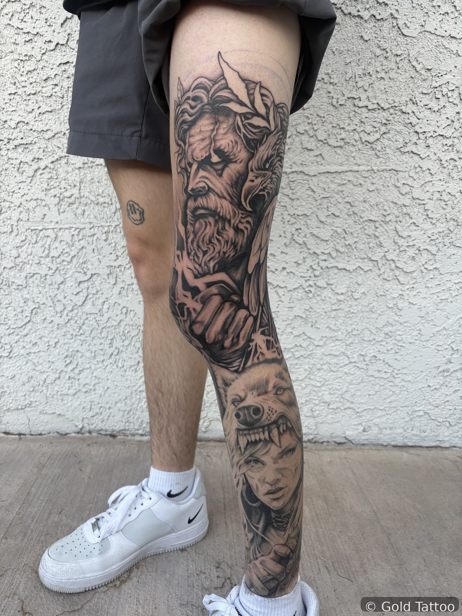 Astro tattoo 3 — Gold Tattoo Vegas