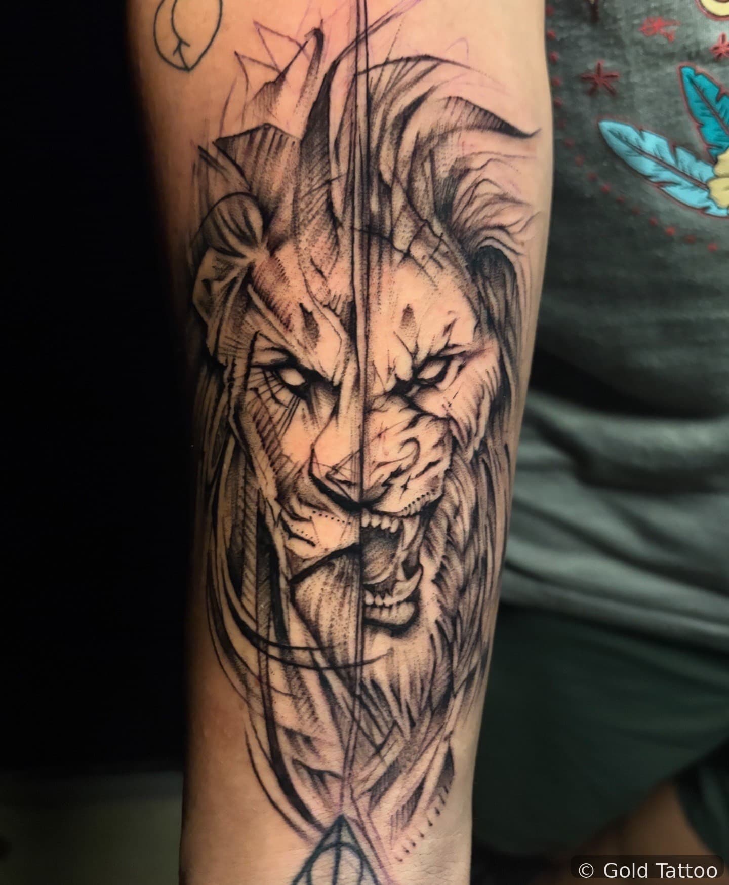 Astro tattoo 8 — Gold Tattoo Vegas